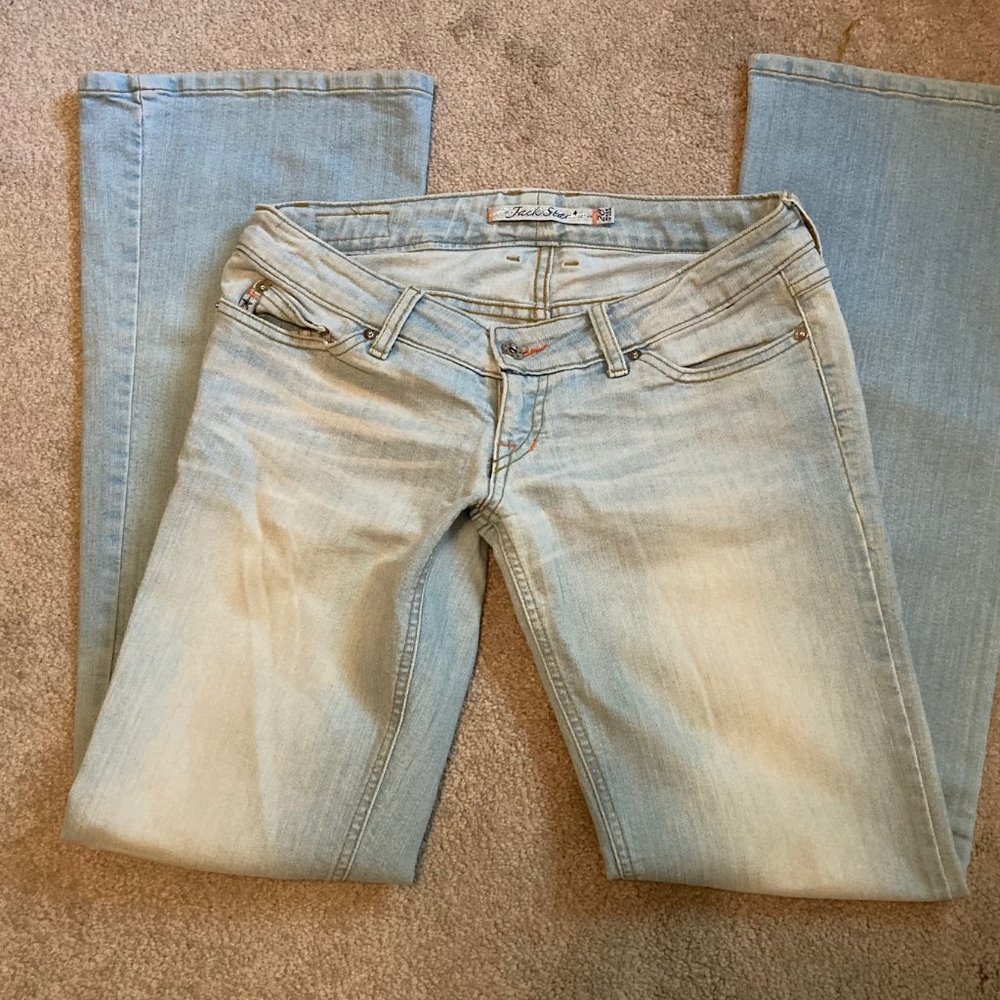 Jack Star / Blue Dot LOW cut boot flare jean